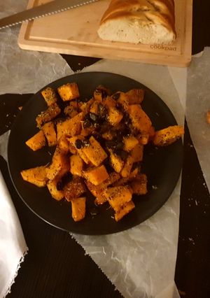 Foto di Zucca al forno con aromi