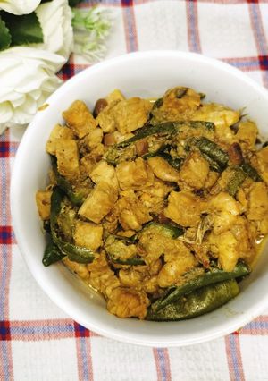 Foto resep Tempe Cabe Ijo (bumbu tauco)