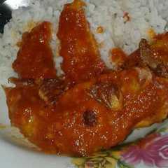 A picture of Spicy Hot Chiken Wings 😱😱.