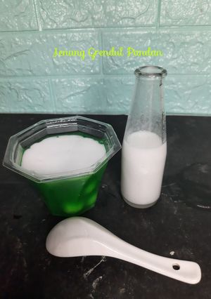 Foto resep Jenang Grendul Pandan (Candil Pandan)