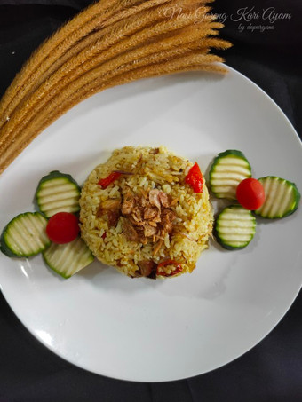 Anti Ribet, Memasak Nasi Goreng Kari Ayam Enak