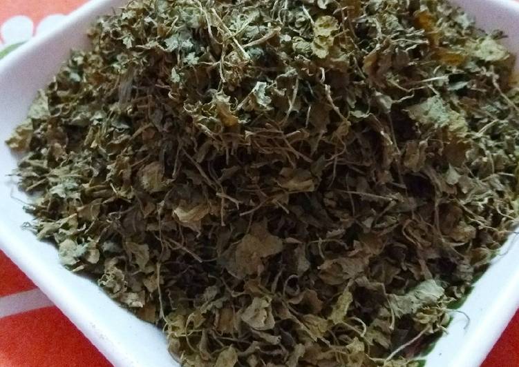 Homemade kasuri meethi