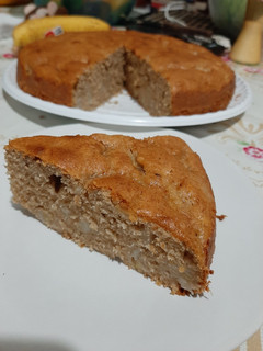Una foto de Pan de cáscara de plátano 😱🍌 Sí, cáscara!