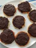 Biscuits pêche chocolat