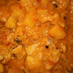 Yam porridge A picture of Yam porridge.