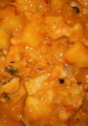A picture of Yam porridge.