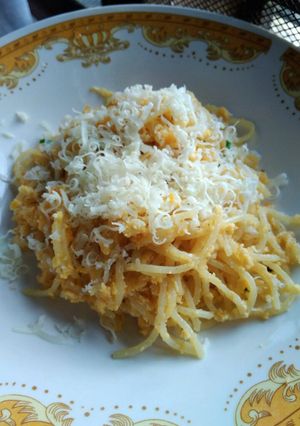Foto resep Spaghetti telur keju