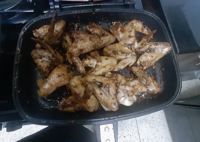 Simple Way to Prepare Super Quick Homemade My own version of Teriyaki Chicken Wings
