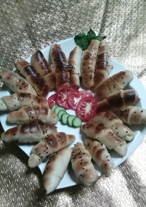 صورة لوصفة كروسان بحشوه الجبن