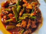 Guiso de salmón picante