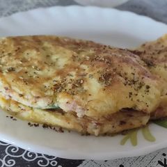 A picture of Souffle Omlette.