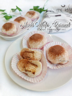 Foto resep Mochi Wafer Caramel ❤️(Tanpa Tepung Ketan)