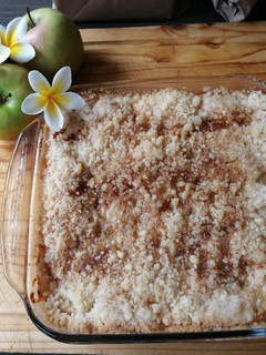 Una foto de 🍏Tarta de Manzana/ Apple Crumble 🍎