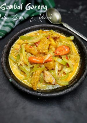 Foto resep Sambal Goreng Labu Siam & Krecek