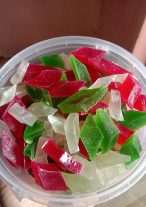 Gambar Agar-agar Kering (aiskrim soda)