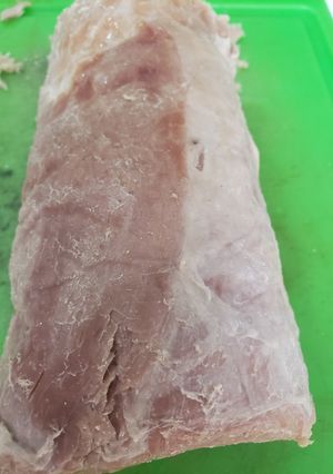 Una foto de Jamón de cerdo casero