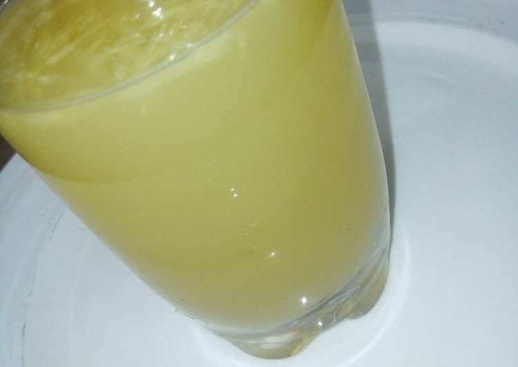 Homemade orange juice