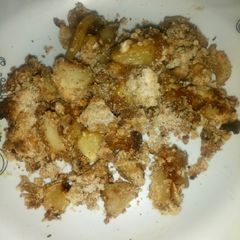 A picture of Apple crisp #seasonal ingredients contest#.