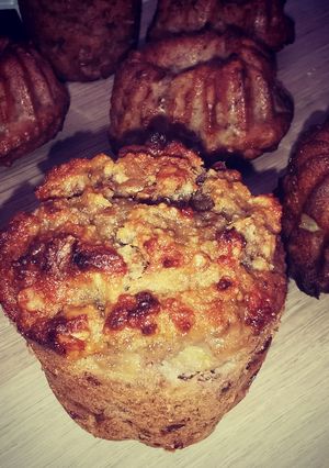 Une photo de Muffin banane/amande