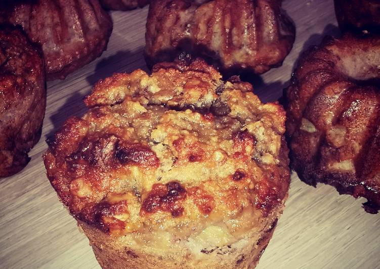 Le secret pour faire des recettes Muffin banane/amande parfait