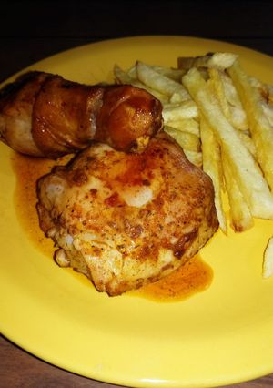 Una foto de Pollo al Pimentón Súper Fácil!!!! 😀
