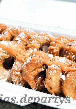 Una foto de Donas fritas con Levadura instantánea