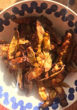 Kartoffelchips (aus Kartoffelschalen) 🥔 Rezepthauptbild