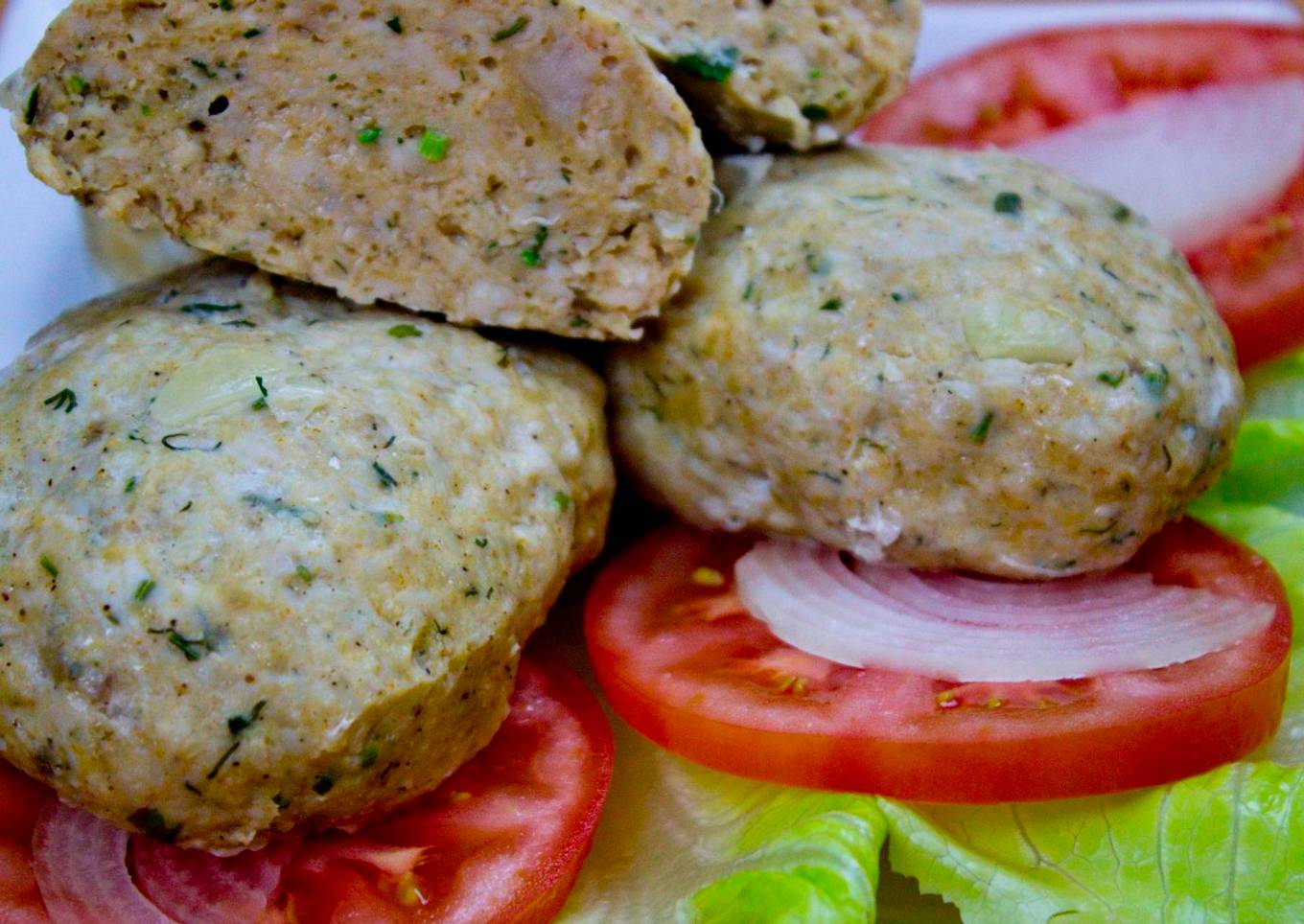 Filetes rusos de pollo bajo calorías