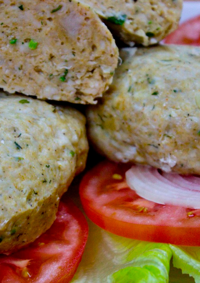 Una foto de Filetes rusos de pollo bajo calorías