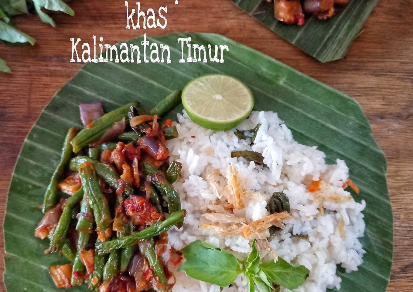 Nasi Bakepor khas Kalimantan Timur