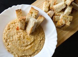Foto di Hummus di Fagioli Bianchi di Spagna