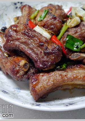 清酒豬肋排 的食譜成品照片