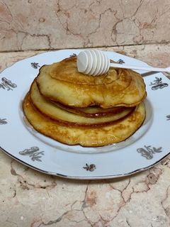 صورة لوصفة بان كيك بالعسل