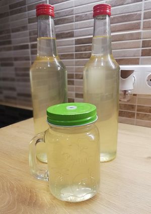 Mentaszörp citromfűvel recept fotója