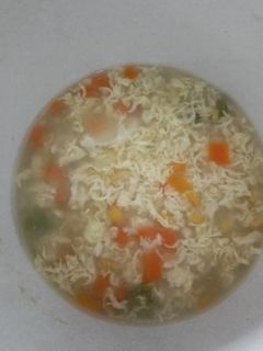 Foto resep MPASI 13MONTHS Sup Jagung Ayam Sayur