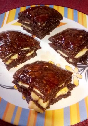 A picture of Chocolate oats pancake.