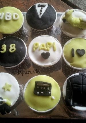 Foto resep Vanilla cupcake (cupcake fondant)