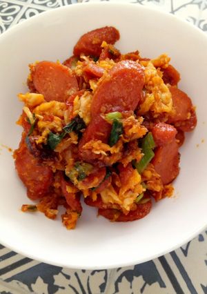 Foto resep Orak Arik Telor Sosis