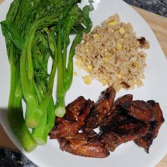 A picture of Adobo Chicken Wings.