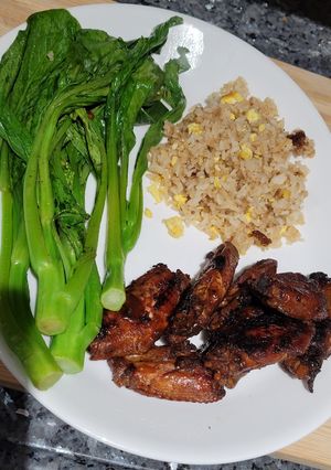 A picture of Adobo Chicken Wings.