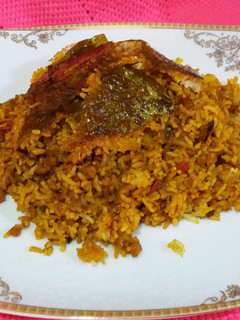 عکسی از دستور ته دیگ کاهو