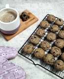 Chewy and Soft Monster Cookies with Dark Choco