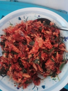 Foto resep Tongkol Suwir Pedas