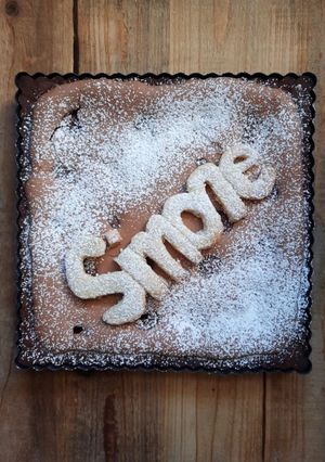 Foto di Crostata di compleanno al cioccolato