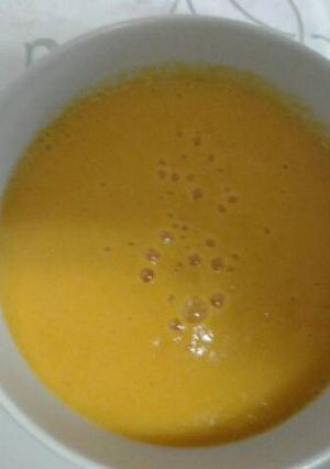Una foto de Puré de calabaza