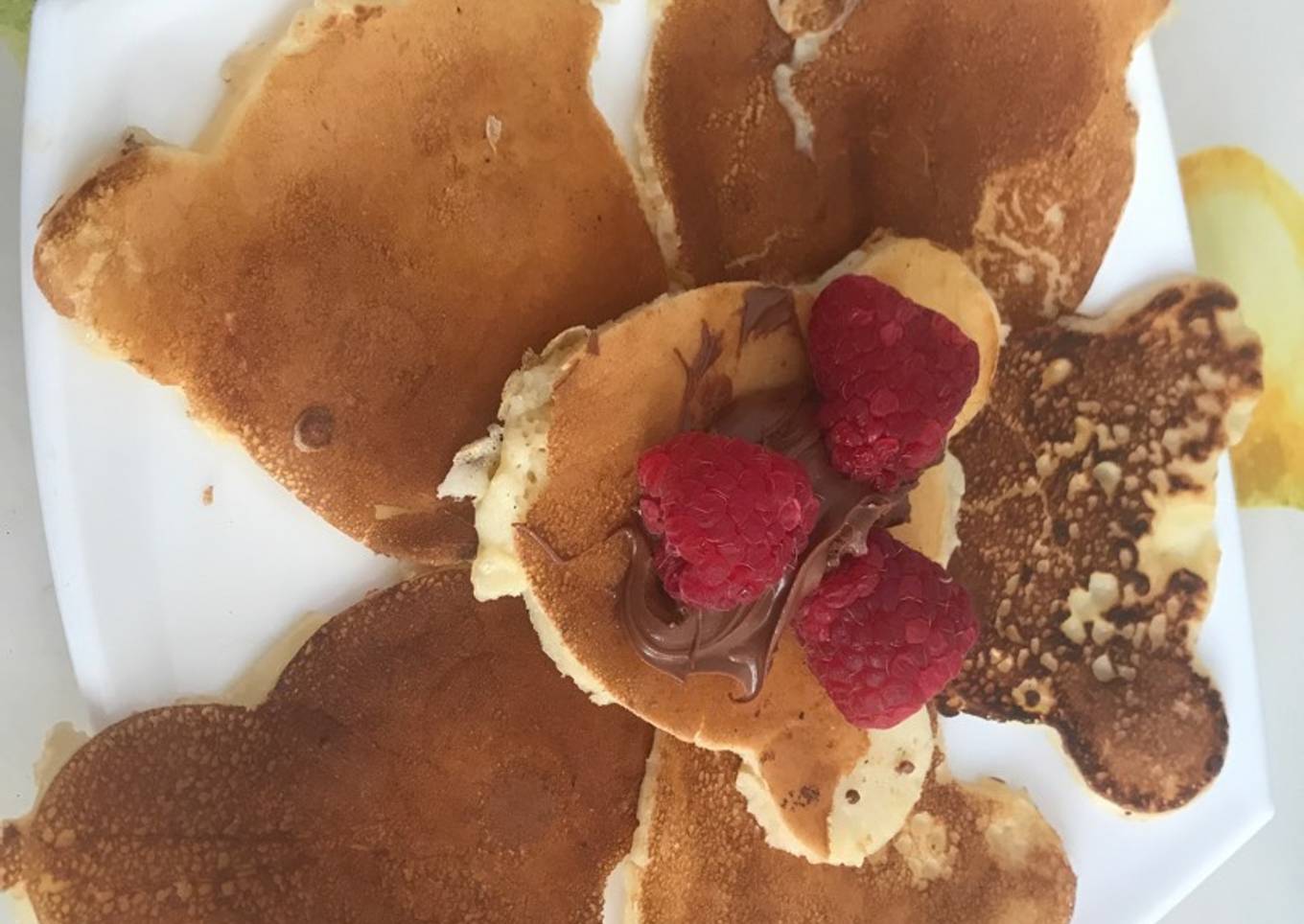 Crepes caseros con plátano