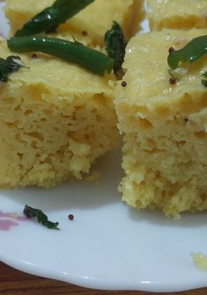 A picture of Dhokla.