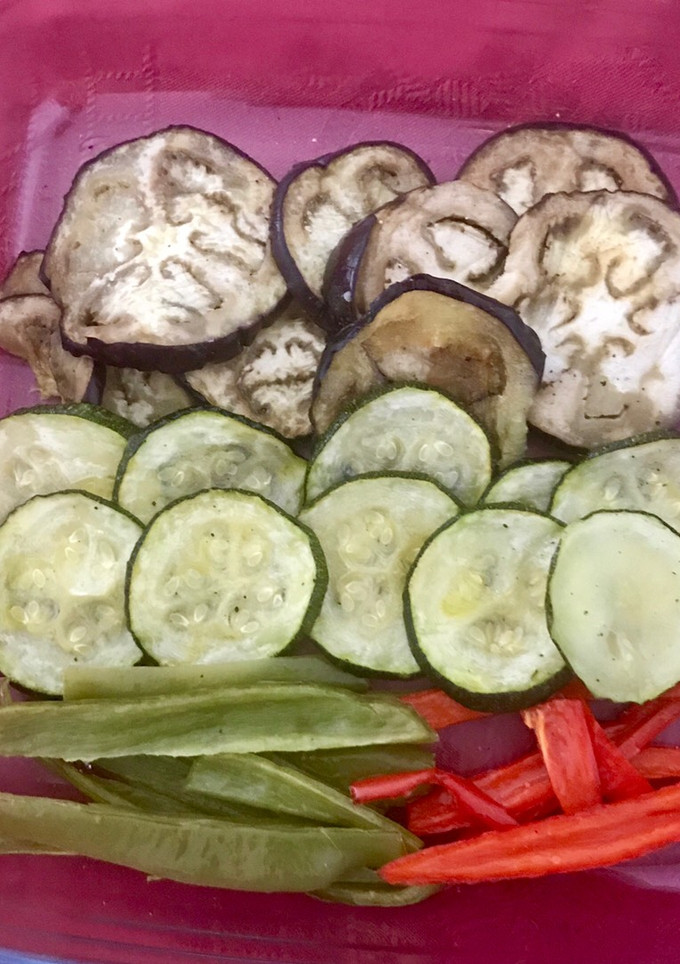 Una foto de Bandeja de verduras al horno