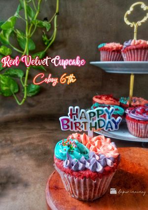 Foto resep Red Velvet Cupcake (special 6th Coboy)