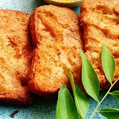 Bread pakoda (vegan and in air fryer) A picture of Bread pakoda (vegan and in air fryer).
